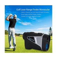 SereneLife Golf Laser Range Finder Monocular with Pin-Seeking Mode