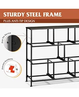 Wlive Fabric Dresser for Bedroom - Storage Drawer Unit as Tv Stand 32-43 inch TVs