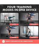 Squatz Travel Apollo Fitness Board with Adjustable Resistance and Wireless Connectivity