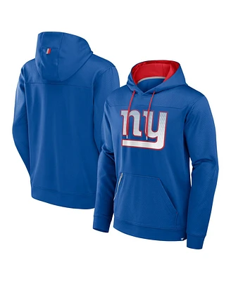 Fanatics Men's Royal New York Giants Defender Pullover Hoodie