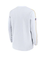 Nike Men's White Kansas City Chiefs 2024 Sideline Coaches Long Sleeve Top