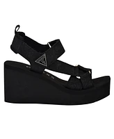 Guess Women's Daysa Quattro-g Strappy Eva Wedge Sandals