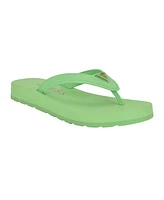 Guess Women's Candry Triangle Logo Eva Thong Flip Flop Sandals