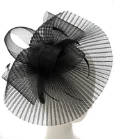 August Hats Pleated Crinoline Fascinator