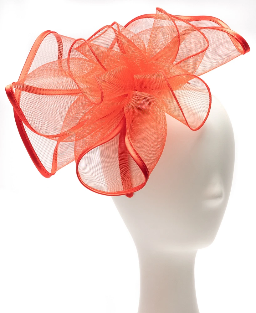August Hats Crinoline Rosette Fascinator