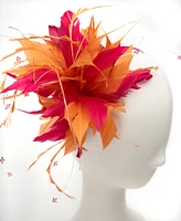 August Hats Two-Tone Feather Fascinator