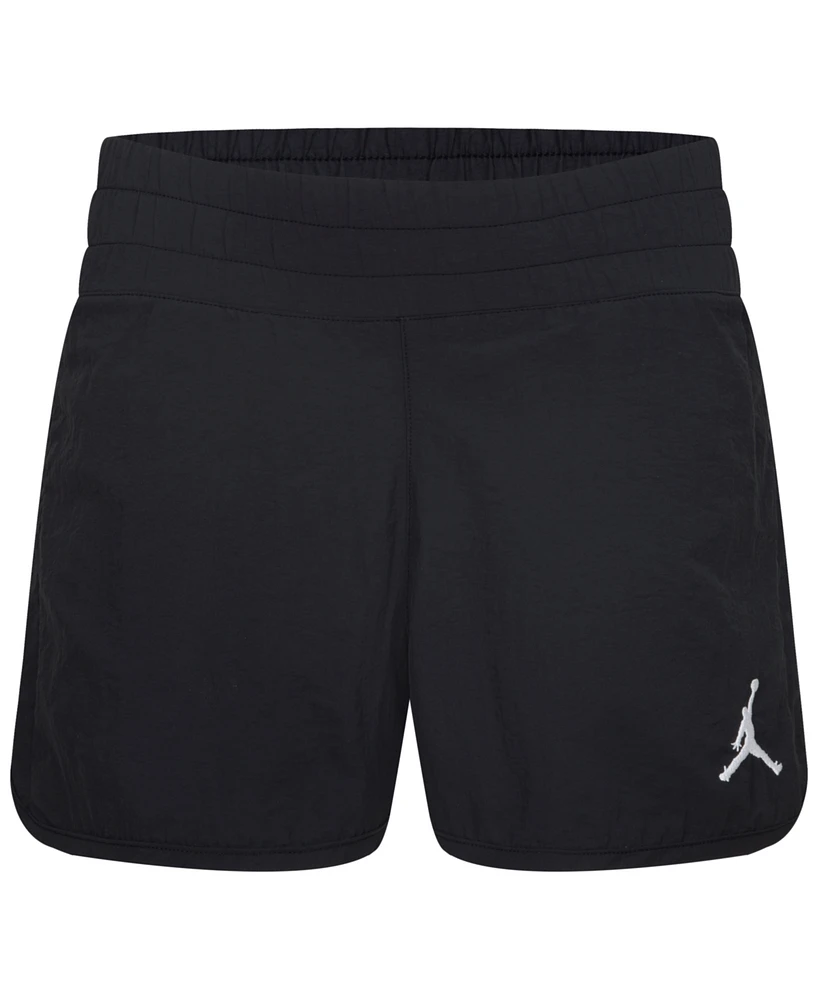 Jordan Big Girls Lemonade Stand Drawcord Shorts