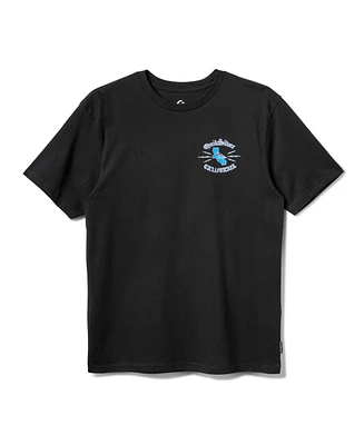 Quiksilver Men's California Raised Short Sleeve T-Shirt