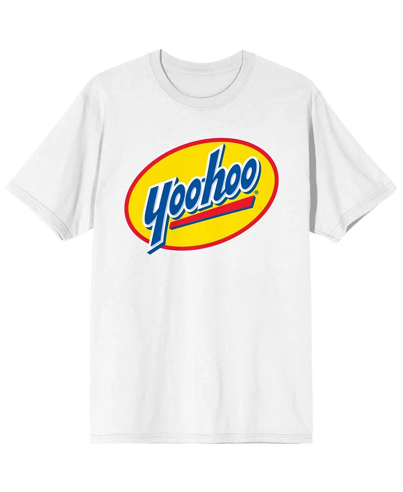 Yoo-hoo Big & Tall Yoohoo Chocolate Milk Drink Logo White Tshirt - 4XLB