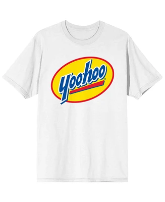 Yoo-hoo Chocolate Milk Drink Logo Men's White T-shirt-3XL