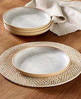 Oake Clay Salad Plates, Set of 4, Exclusively at Macy's