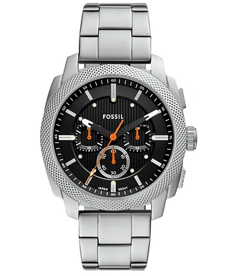 Fossil Men's Machine Chronograph Stainless Steel Watch, 44mm