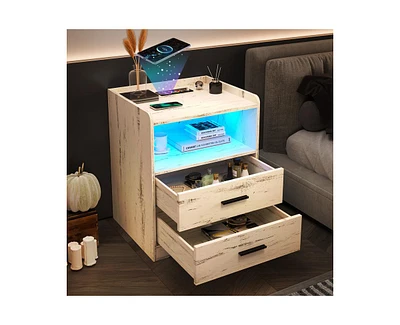 Vlsrka Vanity Makeup Desk with Mirror and Lights