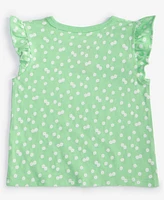 First Impressions Baby Girls Daisy Dot-Print T-Shirt, Exclusively at Macy's