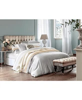 Togas Eden white/ecru Duvet cover Queen white/ecru