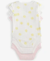First Impressions Baby Pointelle Bodysuits, Pack of 3, Exclusively at Macy's