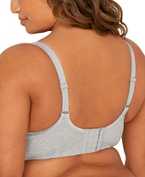 Fit for Me by Fruit of the Loom Women's 2-Pack Beyond Soft Cotton Unlined Underwire Bra