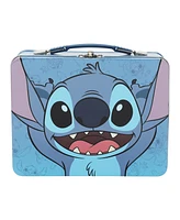 Disney Stitch Character Cosmetic Bag & Tin Tote Combo Set