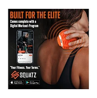 Squatz Wireless Vibrating Massage Ball, Deep Tissue Therapy