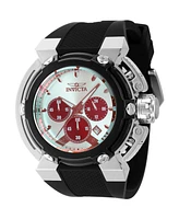 Invicta Men's 43855 Coalition Forces Quartz Chronograph Black, Silver Dial Watch