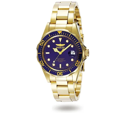 Invicta Men's Pro Diver Quartz 3 Hand Blue Dial Watch