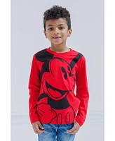 Mickey Mouse Boys Disney Toy Story Cars Lion King Guard 2 Pack Cosplay Long Sleeve T-Shirts to