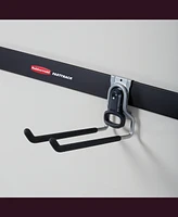 Rubbermaid FastTrack Wall Mounted Garage Storage Utility Multi Hook (4 Pack)