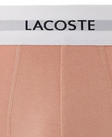 Lacoste Men's Stretch 3" Trunks - 3-pack