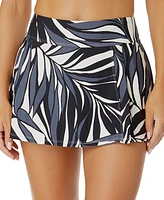 Anne Cole Women's Printed Swim Skirt