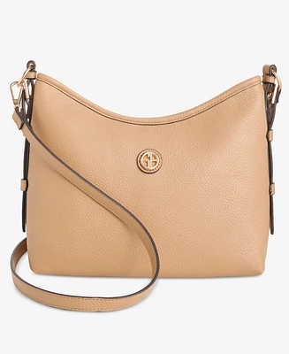 Giani Bernini Pebble Soft Medium Shoulder Bag, Exclusively at Macy's