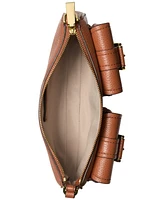Michael Kors Zoe Small Leather Convertible Shoulder Bag