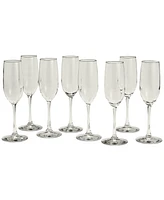 Arch Studio Stemmed Champagne Glasses, Set of 8, Exclusively at Macy's