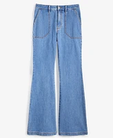 On 34th Women's Mid Rise Flared-Leg Jeans, Exclusively at Macy's