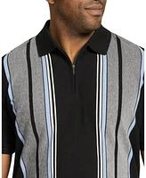 Johnny Bigg Big & Tall Lester Vertical Stripe Polo
