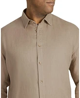Johnny Bigg Big & Tall Resort Relaxed Fit Linen Shirt