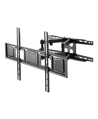 Rhino Brackets Full Motion Tv Wall Mount for 37-80 Inch Screens, Dual Arm