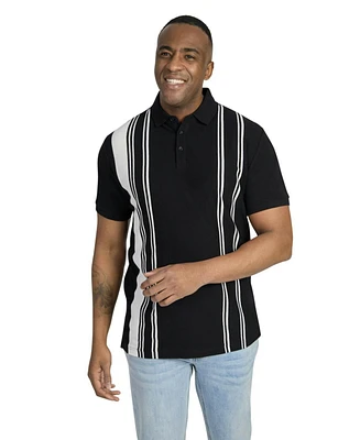 Johnny Bigg Men's Jenkins Verical Stripe Polo