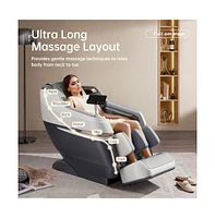 Massage Chair Full Body, Zero Gravity Massage Chairs Recliner with Rapid Heated,Touch Screen, Foot Roller Massage