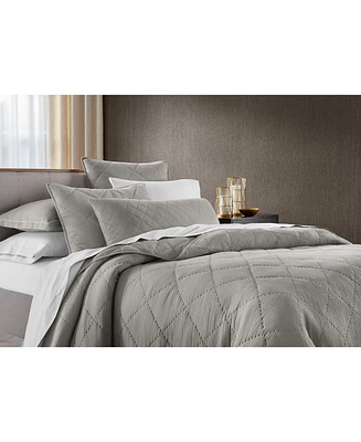 Hotel Collection Dobby Diamond 3-Pc. Coverlet Set, Full/Queen, Exclusively at Macy's