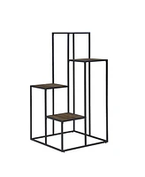 Slickblue 4-Tier Design Display Shelf – Stylish and Functional Storage for Living Room, Office, or Bedroom