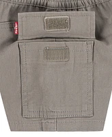 Levi's Little Boys 2-Piece Woven Shirt and Cargo Shorts