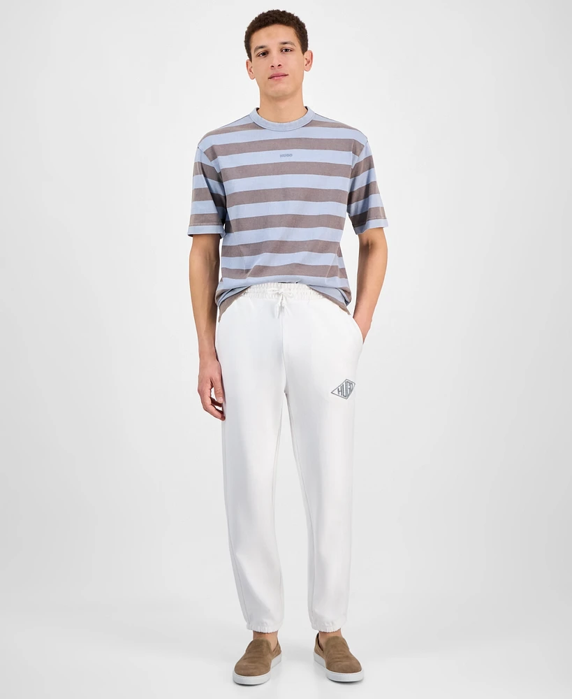 Hugo by Boss Men's Dacusi Relaxed-Fit Logo Embroidered Joggers