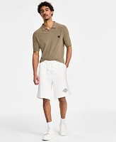 Hugo Boss Men's Cotton Relaxed 9" Pull-On Shorts