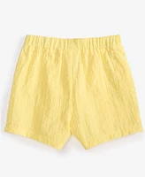 First Impressions Baby Girls Clip-Dot Cotton Shorts, Created for Macy's