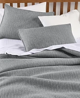 Arch Studio Heathered Jersey 3-Pc. Quilt Set, Full/Queen, Exclusively at Macy's