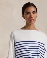 Polo Ralph Lauren Women's Striped Boatneck Mariner Tee