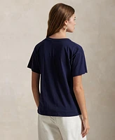 Polo Ralph Lauren Women's Bear Cotton Jersey Tee