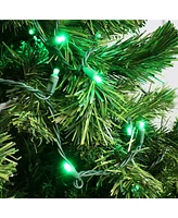 70-led Christmas String Lights - 5mm Wide Angle Style Bulbs 22-Foot Lighted Length Indoor/Outdoor Multi