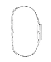 Jessica Carlyle Women's Silver Tone Metal Alloy Analog Watch, 23mm