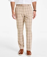 Club Room Men's Plaid Trouser Dress Pants, Exclusively at Macy's